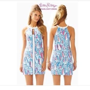 RARE Lilly Pulitzer Red Right Return Dress